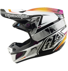 Casque TROY LEE DESIGNS SE5 Composite Mips - Lined Up noir