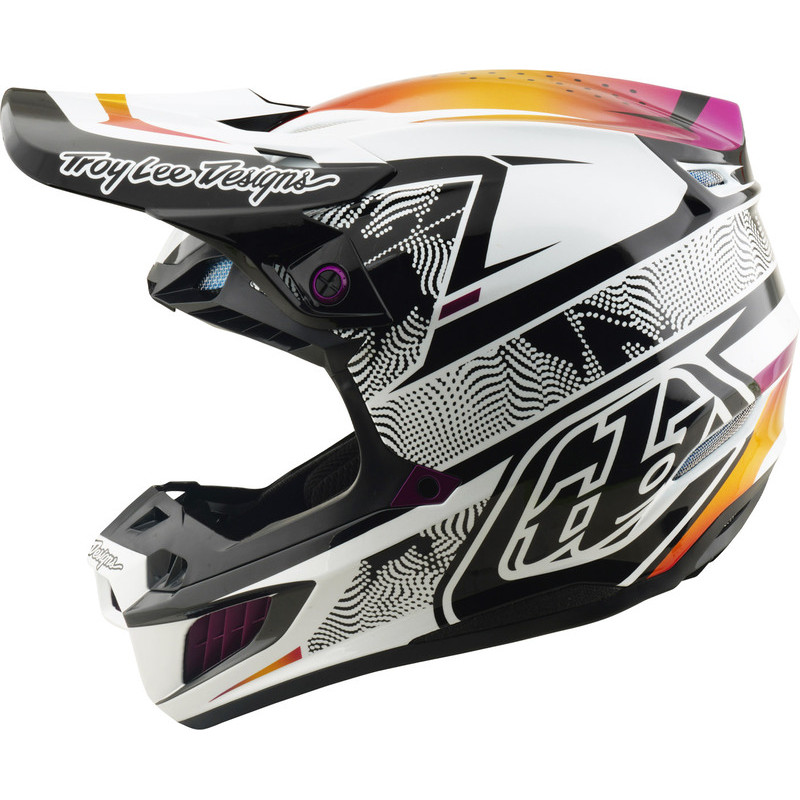 TROY LEE DESIGNS SE5 Composite Mips Helm - Lined Up Schwarz TROY LEE DESIGNS SE5 Composite Mips Helm - Lined Up Schwarz