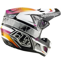 Casque TROY LEE DESIGNS SE5 Composite Mips - Lined Up noir