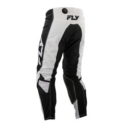 Pantalon FLY RACING Kinetic Mesh - blanc/noir