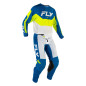 FLY RACING Kinetic Mesh Pants - Blue / White / Hi-Vis