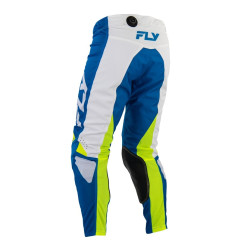 Pantalón FLY RACING Kinetic Mesh - Azul / Blanco / Hi-Vis