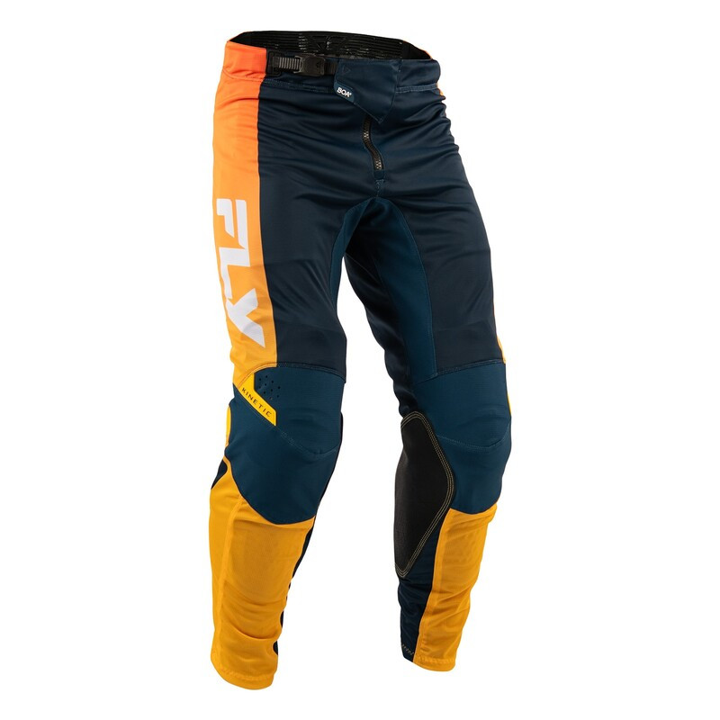 FLY RACING Kinetic Mesh Pants - Navy / Orange