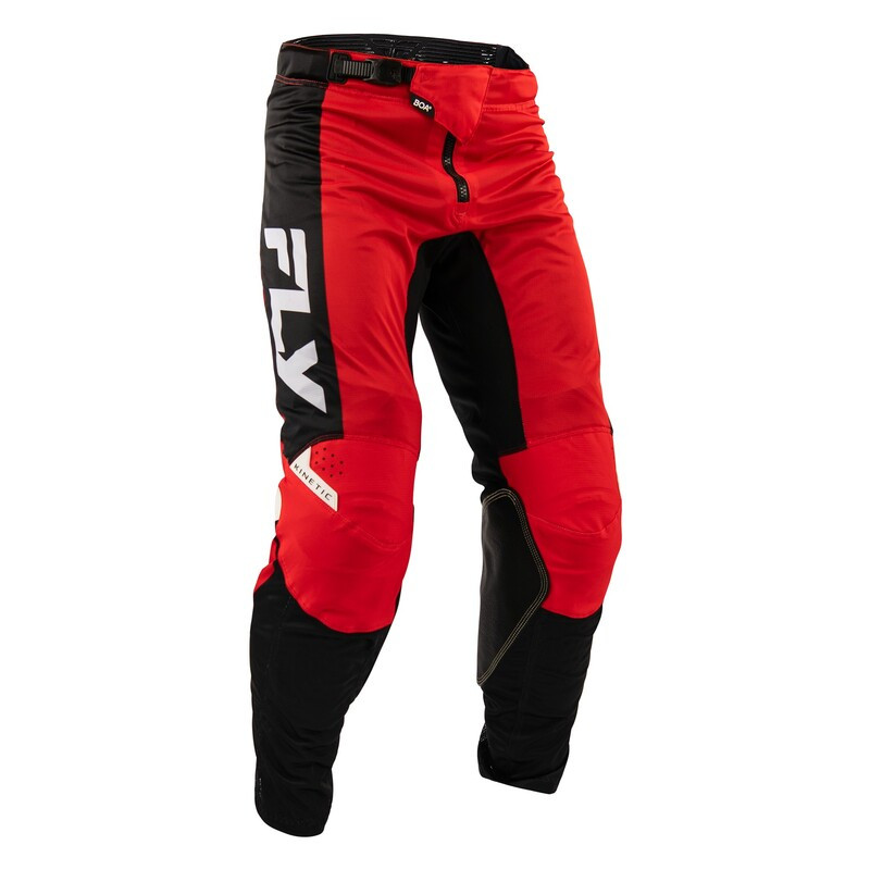 FLY RACING Kinetic Mesh Pants - Red / Black / White FLY RACING Kinetic Mesh Pants - Red / Black / White