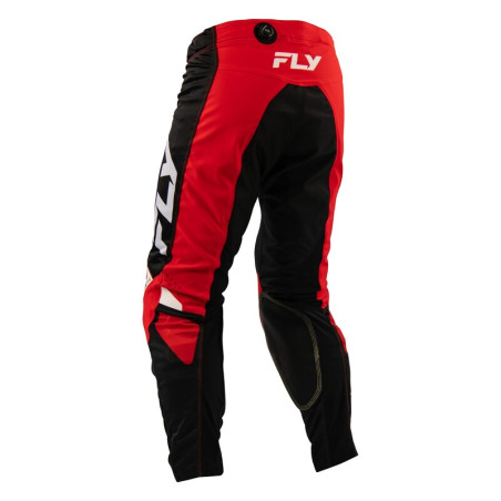 Pantalón FLY RACING Kinetic Mesh - Rojo / Negro / Blanco