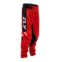 FLY RACING Kinetic Mesh Jugendhose - Rot/Schwarz/Weiß