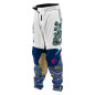 FLY RACING Kinetic Mesh Mutant Youth Pants - White / Blue / Multi FLY RACING Kinetic Mesh Mutant Youth Pants - White / Blue / Multi