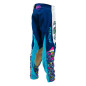 Pantalon enfant FLY RACING Kinetic Mesh Mutant - blanc/bleu/multi