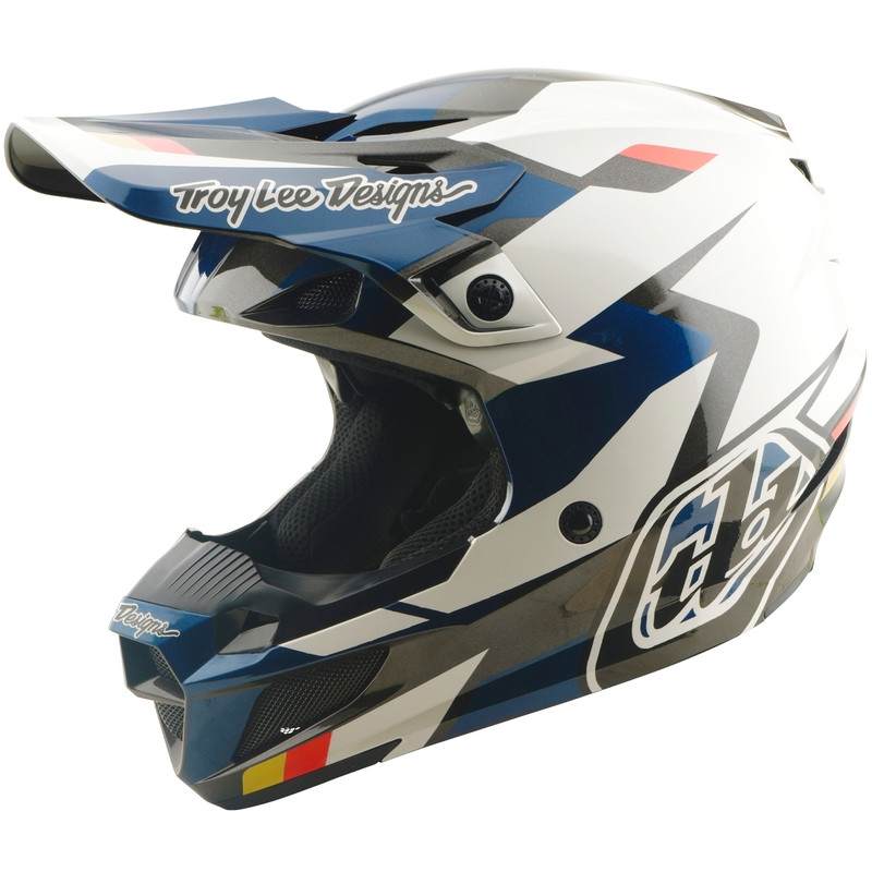 TROY LEE DESIGNS SE5 Polycarbonate Mips Helmet - Roamer Blue TROY LEE DESIGNS SE5 Polycarbonate Mips Helmet - Roamer Blue