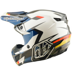 Casque TROY LEE DESIGNS SE5 Polycarbonate Mips - Roamer bleu