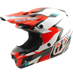 TROY LEE DESIGNS SE5 Polycarbonate Mips Helm - Roamer Rot