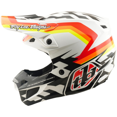 TROY LEE DESIGNS SE5 Polycarbonate Mips Helm - Dash Orange