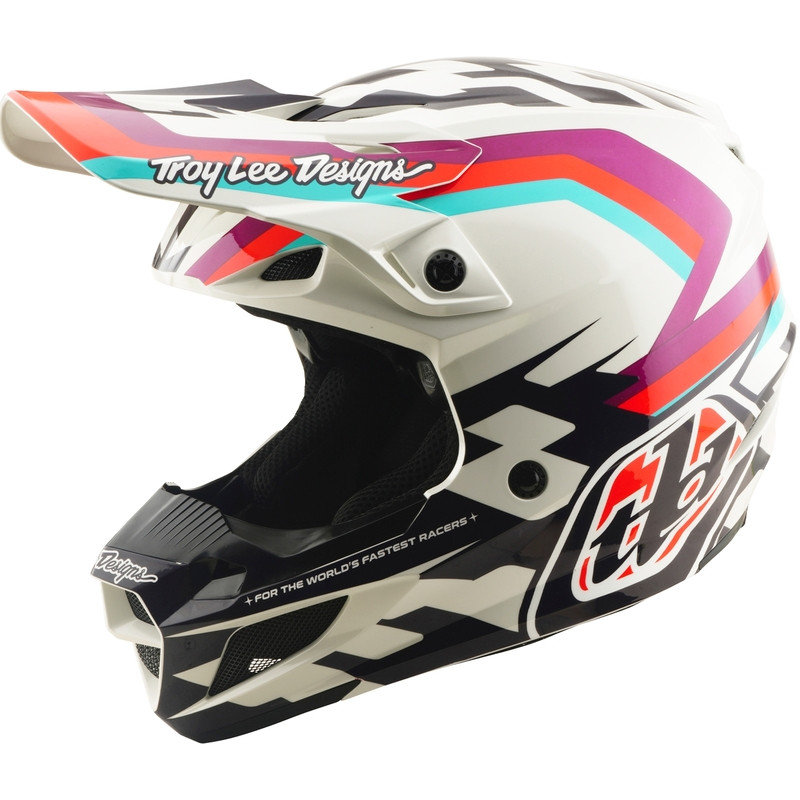 Casco TROY LEE DESIGNS SE5 Polycarbonate Mips - Dash violeta Casco TROY LEE DESIGNS SE5 Polycarbonate Mips - Dash violeta