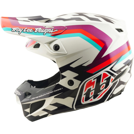 Casco TROY LEE DESIGNS SE5 Polycarbonate Mips - Dash violeta