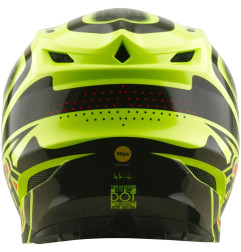 TROY LEE DESIGNS SE5 Polycarbonate Mips Helmet - The Line Flo Yellow