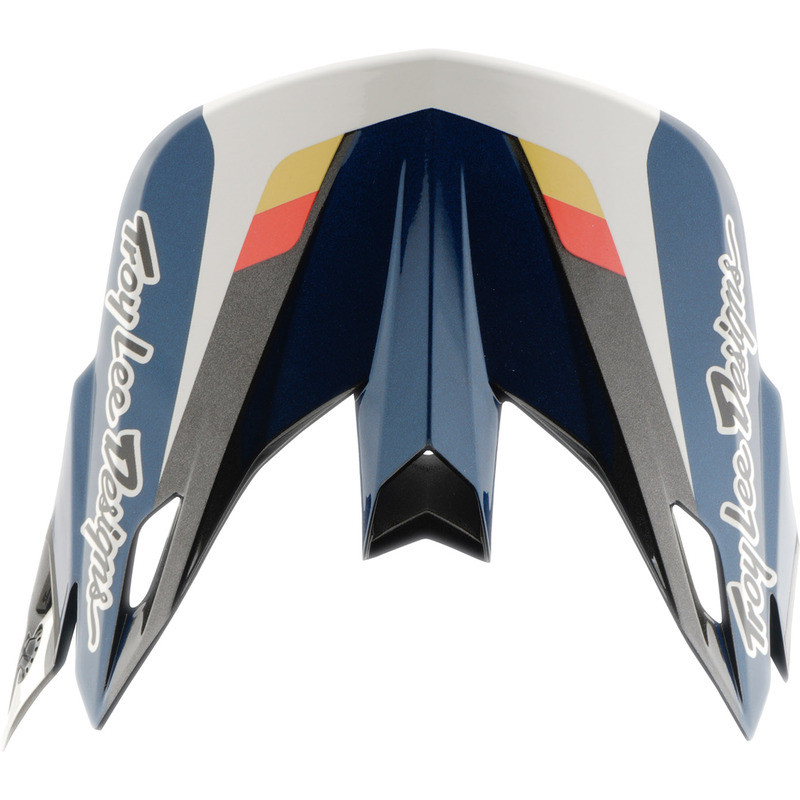 TROY LEE DESIGNS SE5 Polycarbonate Helmschirm - Roamer Blau