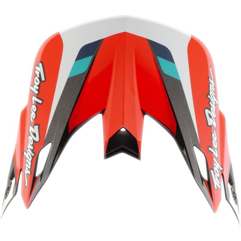 TROY LEE DESIGNS SE5 Polycarbonate Peak - Roamer Red