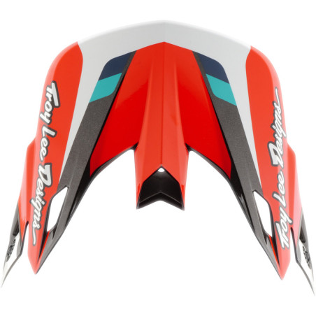 Visera TROY LEE DESIGNS SE5 Polycarbonate - Roamer rojo