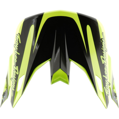 TROY LEE DESIGNS SE5 Polycarbonate Helmschirm - The Line Flo Yellow
