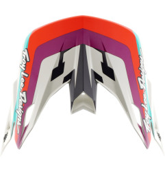 TROY LEE DESIGNS SE5 Polycarbonate Helmschirm - Dash Violett