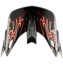 TROY LEE DESIGNS SE5 Composite Helmschirm - Wings Schwarz