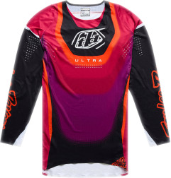 Camiseta TROY LEE DESIGNS SE Ultra - Vision Negro/Fuschia
