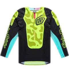 TROY LEE DESIGNS SE Pro Youth Jersey - Myth Black/Flo Yellow