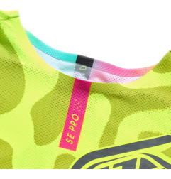 TROY LEE DESIGNS SE Pro Trikot - Myth Schwarz/Flo Yellow