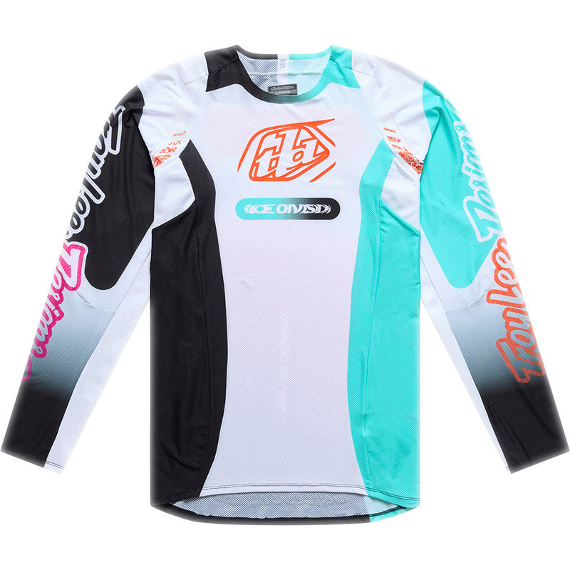 TROY LEE DESIGNS SE Pro Jersey - Sever White/Teal