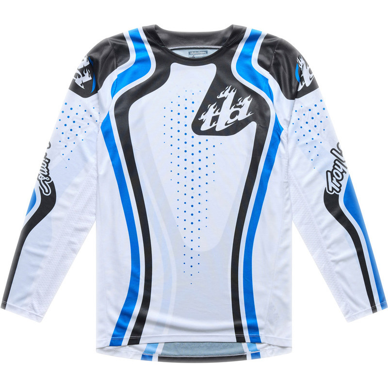 TROY LEE DESIGNS GP Pro Jersey - Roller White/Blue