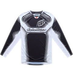 Maillot TROY LEE DESIGNS GP Pro - Streamline noir/blanc