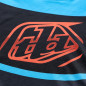 Camiseta TROY LEE DESIGNS GP Pro - Framework Negro/Cyan