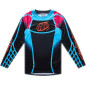 TROY LEE DESIGNS GP Pro Trikot - Framework Schwarz/Cyan