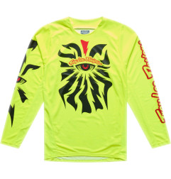 Camiseta TROY LEE DESIGNS GP Pro - Cyclops Flo Yellow