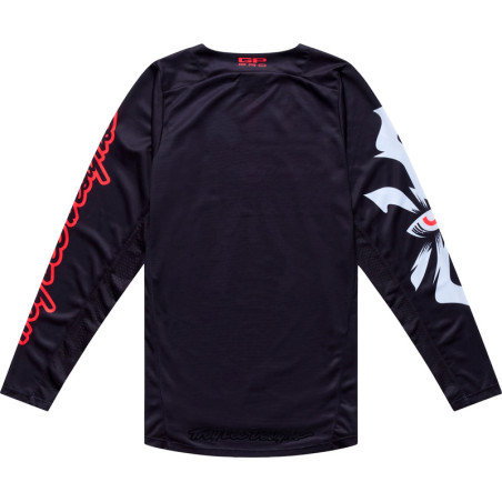 Camiseta TROY LEE DESIGNS GP Pro Cyclops - negro/Neo Red