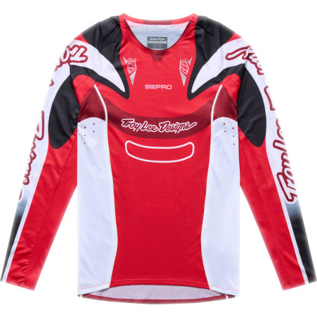 TROY LEE DESIGNS SE Pro Jugend-Trikot - Salvo Rot/Weiß