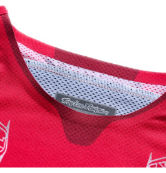 TROY LEE DESIGNS SE Pro Jugend-Trikot - Salvo Rot/Weiß