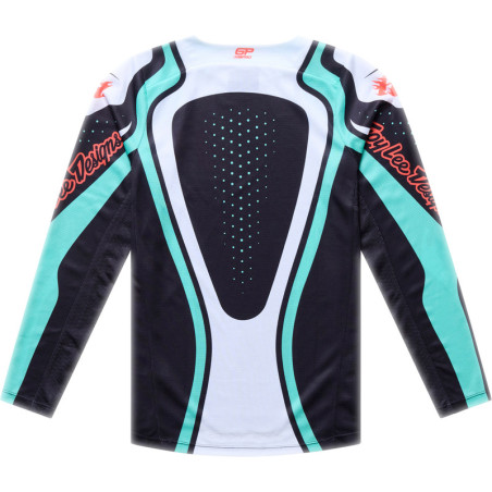 TROY LEE DESIGNS GP Pro Jugend-Trikot - Roller Schwarz/Teal