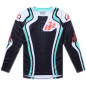 TROY LEE DESIGNS GP Pro Jugend-Trikot - Roller Schwarz/Teal