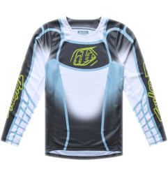TROY LEE DESIGNS GP Pro Jugend-Trikot - Framework Carbon/Grau