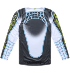 Camiseta infantil TROY LEE DESIGNS GP Pro - Framework Carbon/gris