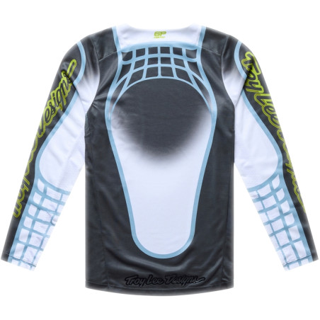 TROY LEE DESIGNS GP Pro Jugend-Trikot - Framework Carbon/Grau