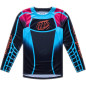 TROY LEE DESIGNS GP Pro Jugend-Trikot - Framework Schwarz/Cyan