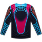 Camiseta infantil TROY LEE DESIGNS GP Pro - Framework Negro/Cyan