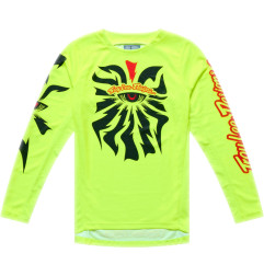 Maillot enfant TROY LEE DESIGNS GP Pro - Cyclops jaune fluo