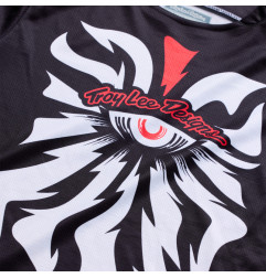 TROY LEE DESIGNS GP Pro Jugend-Trikot Cyclops - Black/Neo Red