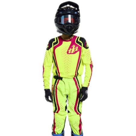 TROY LEE DESIGNS GP Pro Jugendhose - Roller Flo Yellow/Fuschia