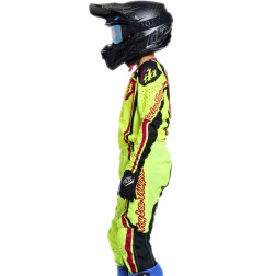 Pantalón infantil TROY LEE DESIGNS GP Pro - Roller Flo Yellow/fuschia