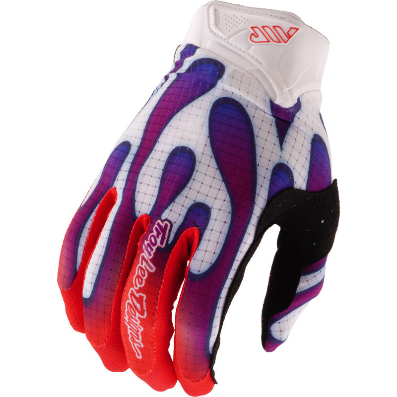 TROY LEE DESIGNS Air Gloves - Overspray White/Violet