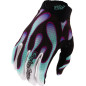 Guantes TROY LEE DESIGNS Air - Overspray negro/Real Teal